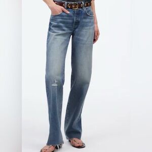 Madewell Dean Easy Straight Jean